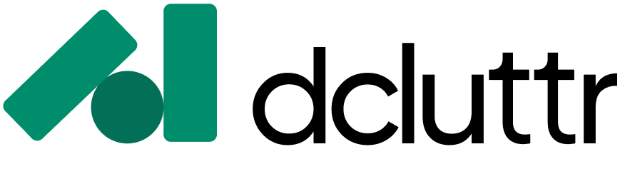 Dcluttr logo